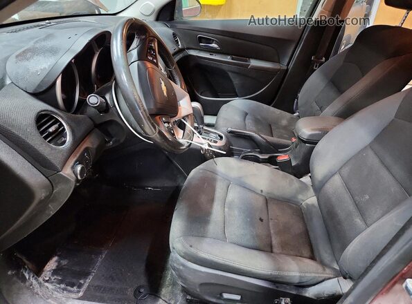 1G1PE5SB8G7207385 2016 CHEVROLET CRUZE Burgundy Front interior view
