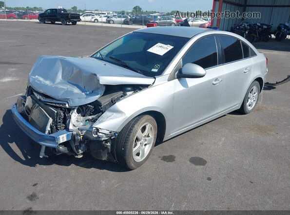 1G1PE5SB9G7147892 2016 CHEVROLET CRUZE Серебряный Передняя левая четверть