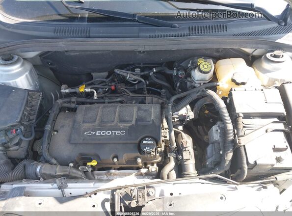 1G1PE5SB9G7147892 2016 CHEVROLET CRUZE Серебряный Вид сзади