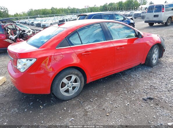 1G1PE5SB9G7177538 2016 CHEVROLET CRUZE Red Задня права чверть