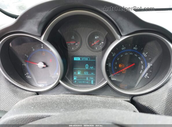 1G1PE5SBXG7189925 2016 CHEVROLET CRUZE Gray უკანა სავარძლების ხედი