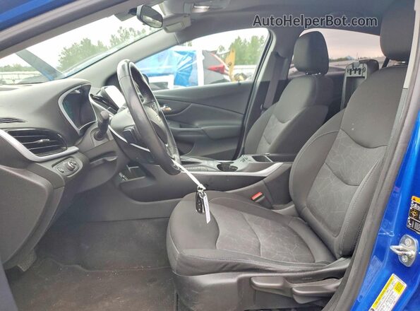1G1RC6S50HU110294 2017 CHEVROLET VOLT Blue წინა სალონის ხედი