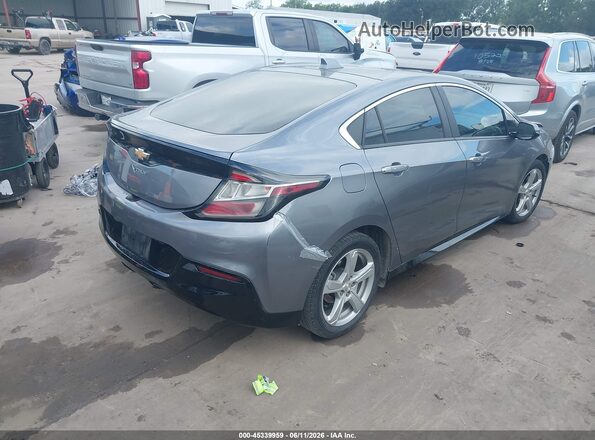 1G1RC6S52JU136286 2018 CHEVROLET VOLT Gray Trasero derecho