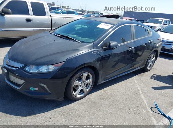 1G1RC6S56HU118433 2017 CHEVROLET VOLT Black Առջևի ձախ երեք քառորդ տեսարան