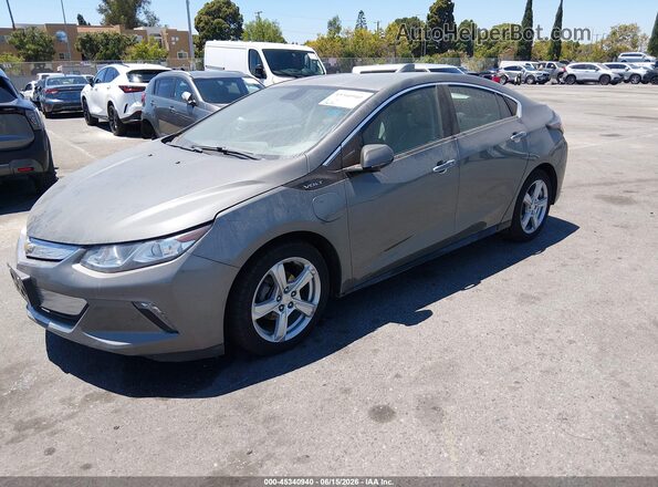 1G1RC6S56HU174646 2017 CHEVROLET VOLT Gray წინა მარცხენა ხედი სამი მეოთხედიდან