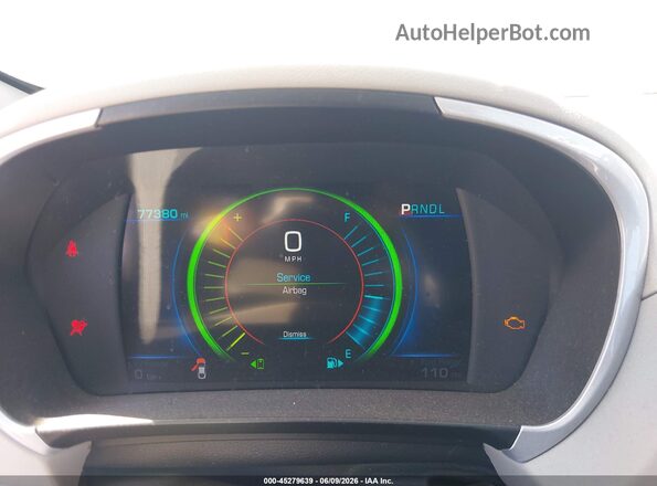 1G1RC6S57JU157618 2018 CHEVROLET VOLT White Vista de los asientos traseros
