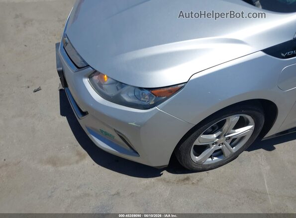 1G1RC6S5XGU130342 2016 CHEVROLET VOLT Silver წინა ხედი