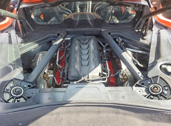 1G1Y62D42L5115919 2020 CHEVROLET CORVETTE Orange 