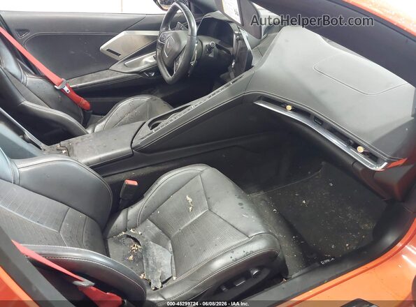 1G1Y73D42L5113817 2020 CHEVROLET CORVETTE Оранжевый Вид наклейки с VIN-кодом