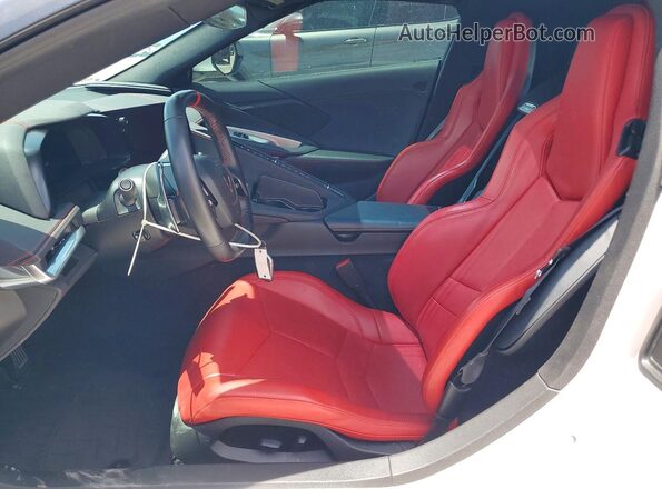 1G1YA2D40P5115843 2023 CHEVROLET CORVETTE White წინა სალონის ხედი