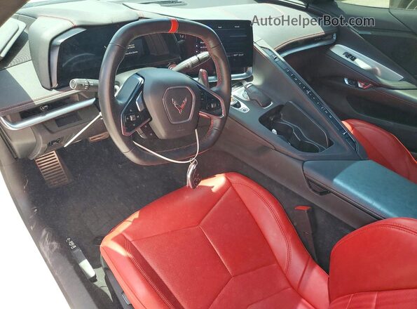 1G1YA2D40P5115843 2023 CHEVROLET CORVETTE White წინა პანელის ხედი