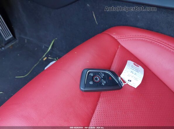 1G1YA2D40P5135543 2023 CHEVROLET CORVETTE Red Вид панелі приладів