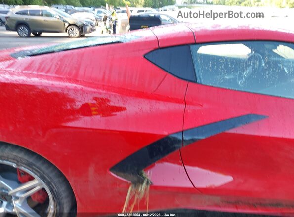1G1YA2D40P5135543 2023 CHEVROLET CORVETTE Red Вид наклейки з VIN-кодом
