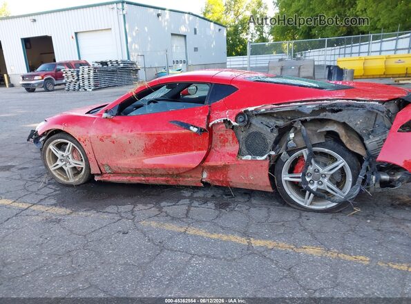 1G1YA2D40P5135543 2023 CHEVROLET CORVETTE Red Панорамний вид салону 360°