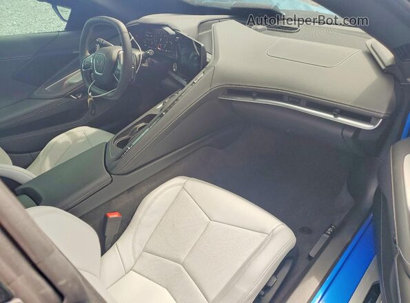 1G1YA2D40R5120771 2024 CHEVROLET CORVETTE Blue Vista del salpicadero
