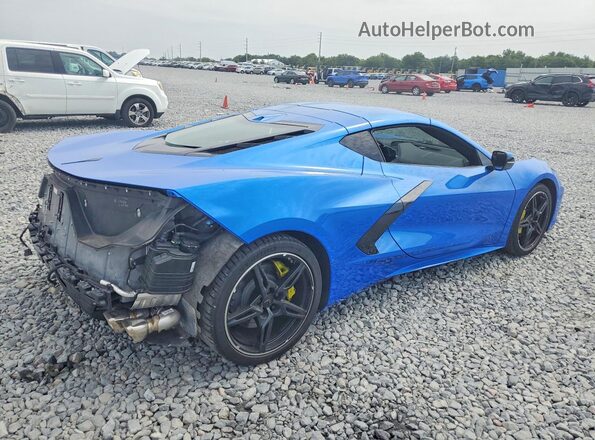 1G1YA2D40R5120771 2024 CHEVROLET CORVETTE Blue Trasero derecho