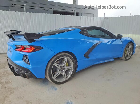 1G1YA2D41N5109109 2022 CHEVROLET CORVETTE Blue Задня права чверть