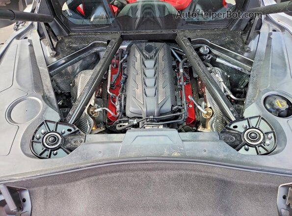 1G1YA2D41T5106322 2026 CHEVROLET CORVETTE Gray Rear interior view