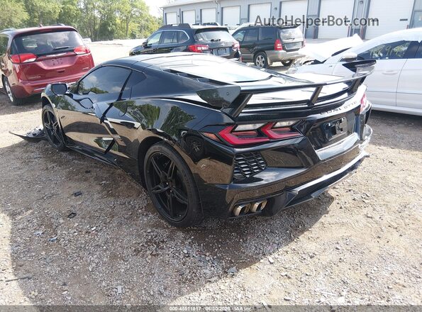 1G1YA2D43M5102144 2021 CHEVROLET CORVETTE Black უკანა მარცხენა