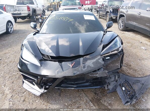 1G1YA2D43M5102144 2021 CHEVROLET CORVETTE Black ხელსაწყოთა პანელის ხედი
