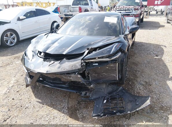 1G1YA2D43M5102144 2021 CHEVROLET CORVETTE Black წინა ხედი