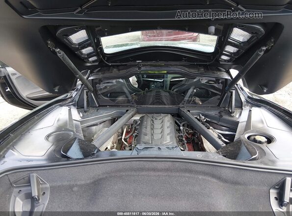 1G1YA2D43M5102144 2021 CHEVROLET CORVETTE Black უკანა ხედი