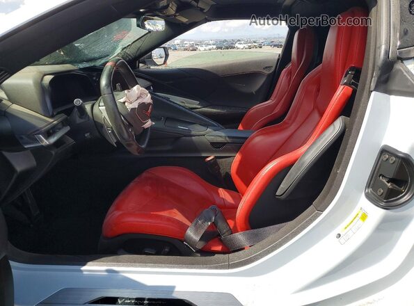 1G1YA2D45N5120615 2022 CHEVROLET CORVETTE Белый Вид салона спереди