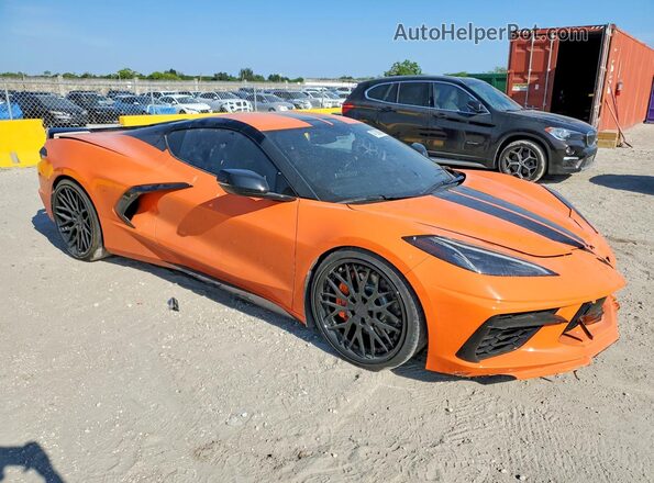1G1YA2D45P5100819 2023 CHEVROLET CORVETTE Orange Առջևի աջ