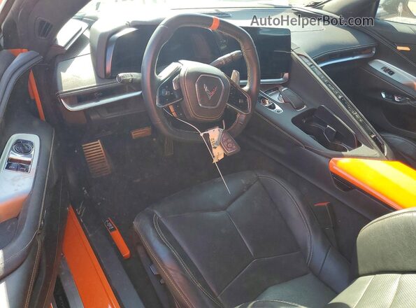 1G1YA2D45P5100819 2023 CHEVROLET CORVETTE Orange Առջևի վահանակի տեսք