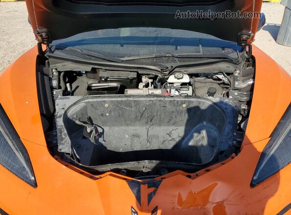 1G1YA2D45P5100819 2023 CHEVROLET CORVETTE Orange Սալոնի հետևի տեսք