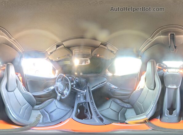1G1YA2D45P5100819 2023 CHEVROLET CORVETTE Orange VIN կոդի պիտակի տեսք