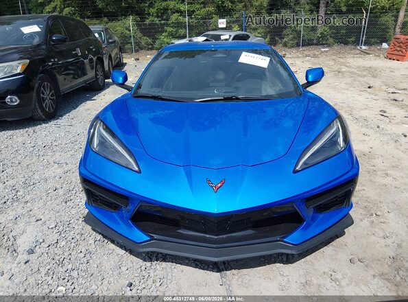 1G1YA2D45S5112249 2025 CHEVROLET CORVETTE Blue Rear interior view