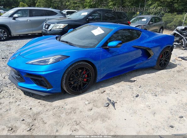 1G1YA2D45S5112249 2025 CHEVROLET CORVETTE Blue Front left