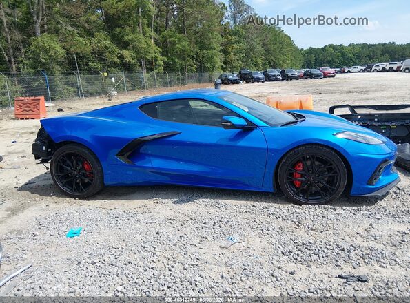 1G1YA2D45S5112249 2025 CHEVROLET CORVETTE Blue 360 interior view
