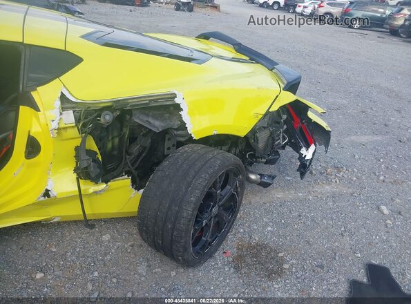 1G1YA2D46P5121419 2023 CHEVROLET CORVETTE Yellow წინა ხედი