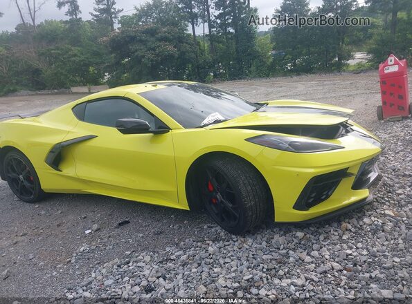 1G1YA2D46P5121419 2023 CHEVROLET CORVETTE Yellow ხელსაწყოთა პანელის ხედი