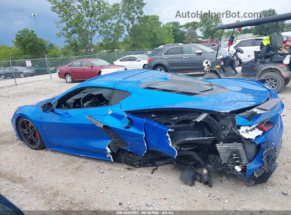 1G1YA2D46S5104175 2025 CHEVROLET CORVETTE Blue Вид задньої частини салону