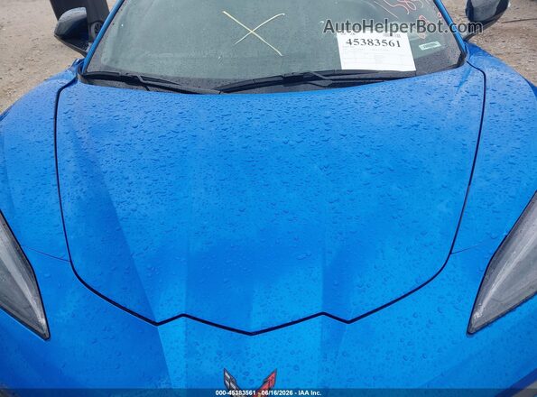 1G1YA2D46S5104175 2025 CHEVROLET CORVETTE Blue Вид ззаду