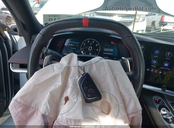 1G1YA2D48P5122992 2023 CHEVROLET CORVETTE Blue Widok deski rozdzielczej