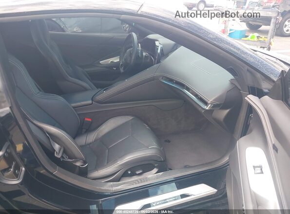 1G1YA2D49P5128526 2023 CHEVROLET CORVETTE Black Vista interior delantera