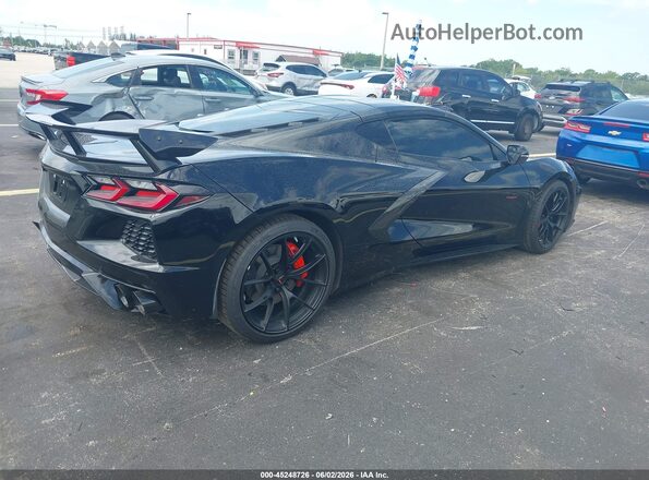 1G1YA2D49P5128526 2023 CHEVROLET CORVETTE Black Trasero derecho