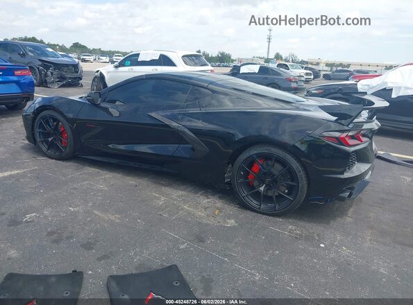1G1YA2D49P5128526 2023 CHEVROLET CORVETTE Black Trasero izquierdo