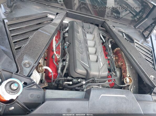 1G1YA2D49P5128526 2023 CHEVROLET CORVETTE Black Vista trasera