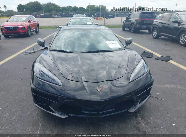 1G1YA2D49P5128526 2023 CHEVROLET CORVETTE Black Vista interior trasera