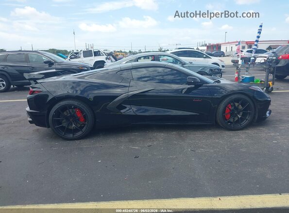 1G1YA2D49P5128526 2023 CHEVROLET CORVETTE Black Vista interior de 360 grados