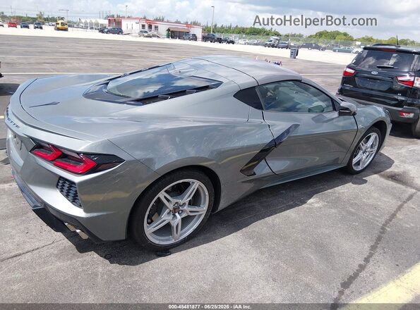 1G1YA2D49R5122745 2024 CHEVROLET CORVETTE Gray Задня права чверть