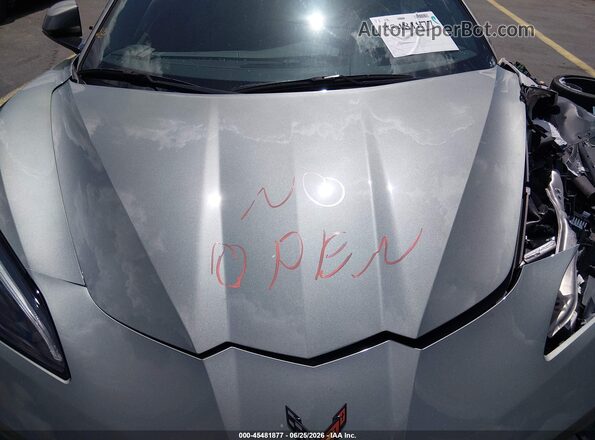 1G1YA2D49R5122745 2024 CHEVROLET CORVETTE Gray Вид ззаду