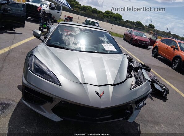 1G1YA2D49R5122745 2024 CHEVROLET CORVETTE Gray Вид задньої частини салону