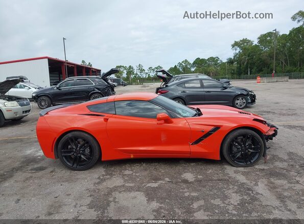 1G1YA2D76K5100105 2019 CHEVROLET CORVETTE Orange სალონის 360-გრადუსიანი ხედი