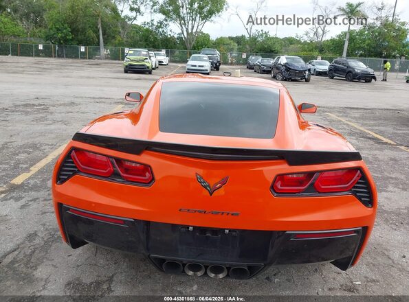 1G1YA2D76K5100105 2019 CHEVROLET CORVETTE Orange 